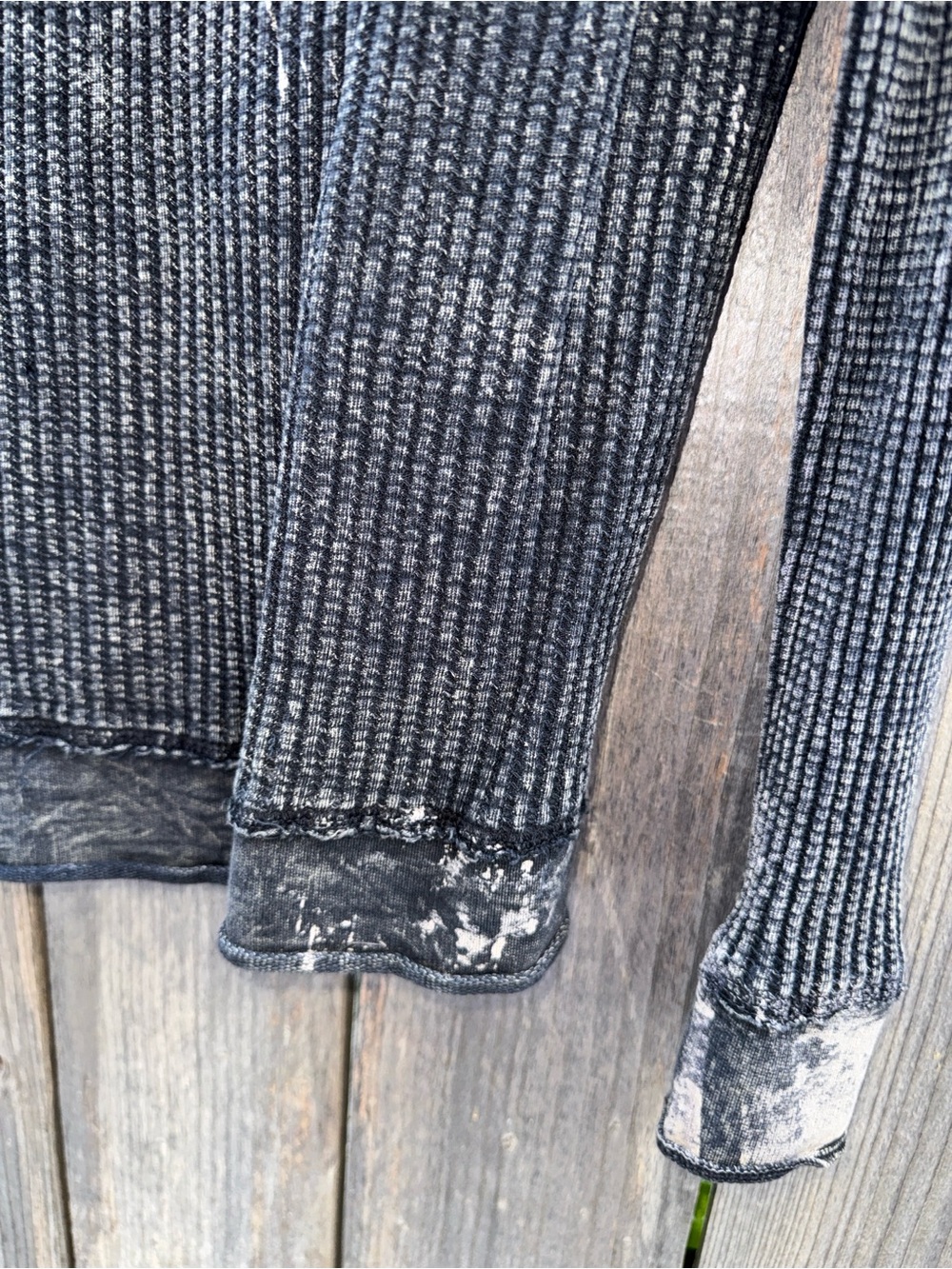 SALVAGE Long Sleeve Thermal Graphic Shirt Size Large - Picture 7 of 7